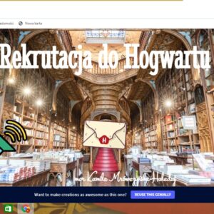 Rekrutacja do Hogwartu- prezentacja do edycji