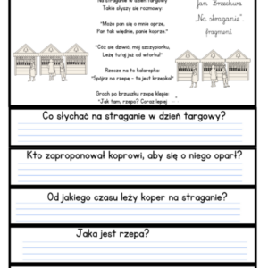 Czytanie ze zrozumieniem- e-book z kartami pracy