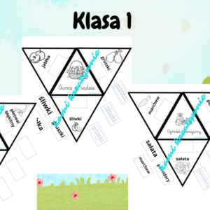 Wklejki przyrodnicze klasa 1