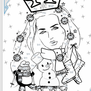 Zima - dodawanie i odejmowanie do 10- e-book