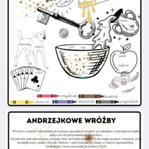 andrzejki - klasa 3- karty pracy