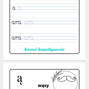 Litery- karty rozwijające- e-book