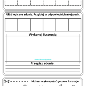 Układamy zdania 2- e-book