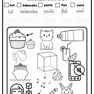 Przeczytaj, przepisz, znajdź, pokoloruj- e-book