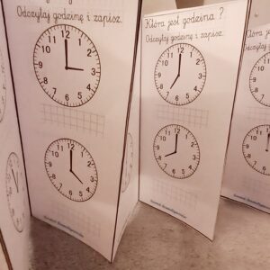 Zegary klasa 1 Leporello- e-book