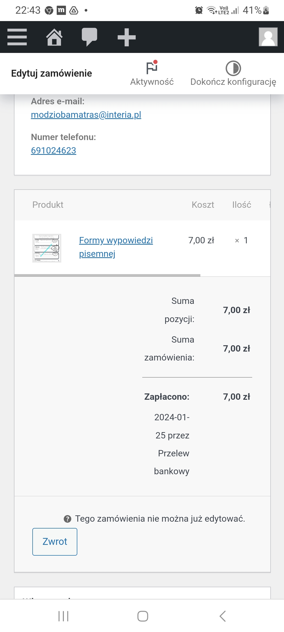E- book - z powtórzeniem wiadomości- klasa 2- I półrocze. Diagnoza - obrazek 14