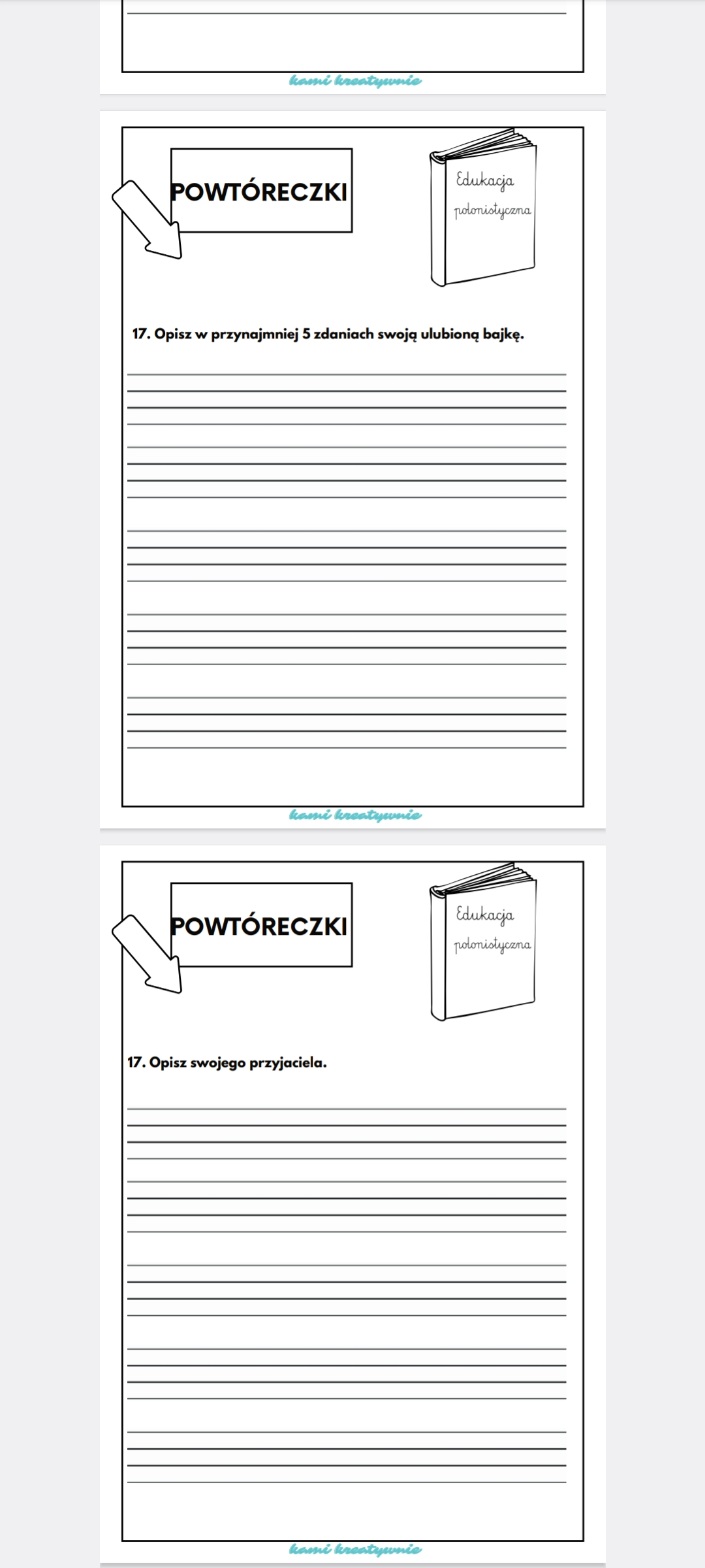 E- book - z powtórzeniem wiadomości- klasa 2- I półrocze. Diagnoza - obrazek 3