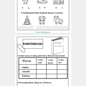 E- book z powtórzeniem wiadomości- klasa 1- I półrocze. Diagnoza