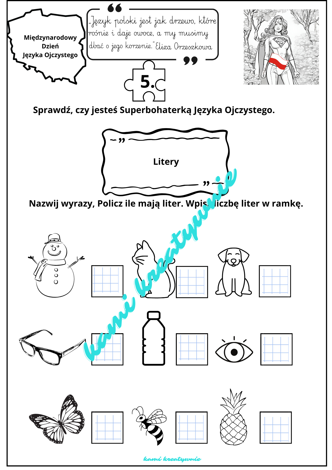 Dzień Języka Ojczystego- gra dla pierwszaków- gra-e-book - obrazek 11