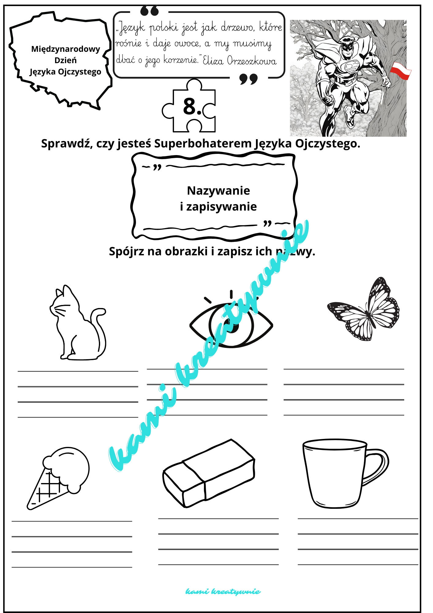 Dzień Języka Ojczystego- gra dla pierwszaków- gra-e-book - obrazek 16