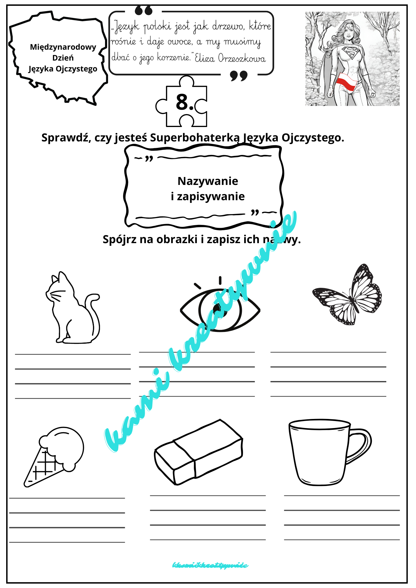 Dzień Języka Ojczystego- gra dla pierwszaków- gra-e-book - obrazek 17