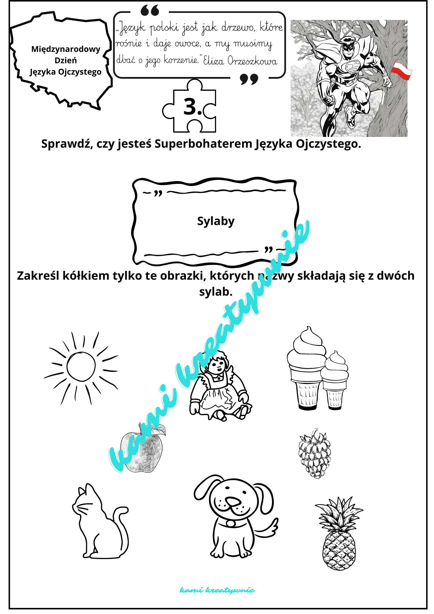 Dzień Języka Ojczystego- gra dla pierwszaków- gra-e-book - obrazek 6