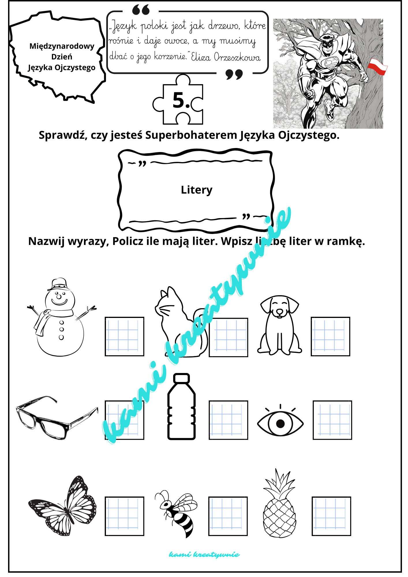 Dzień Języka Ojczystego- gra dla pierwszaków- gra-e-book - obrazek 10