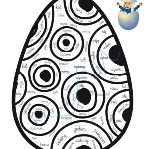 Pisanka gramatyczna- 5 części mowy