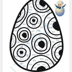 Pisanka z działaniami do 10- e-book