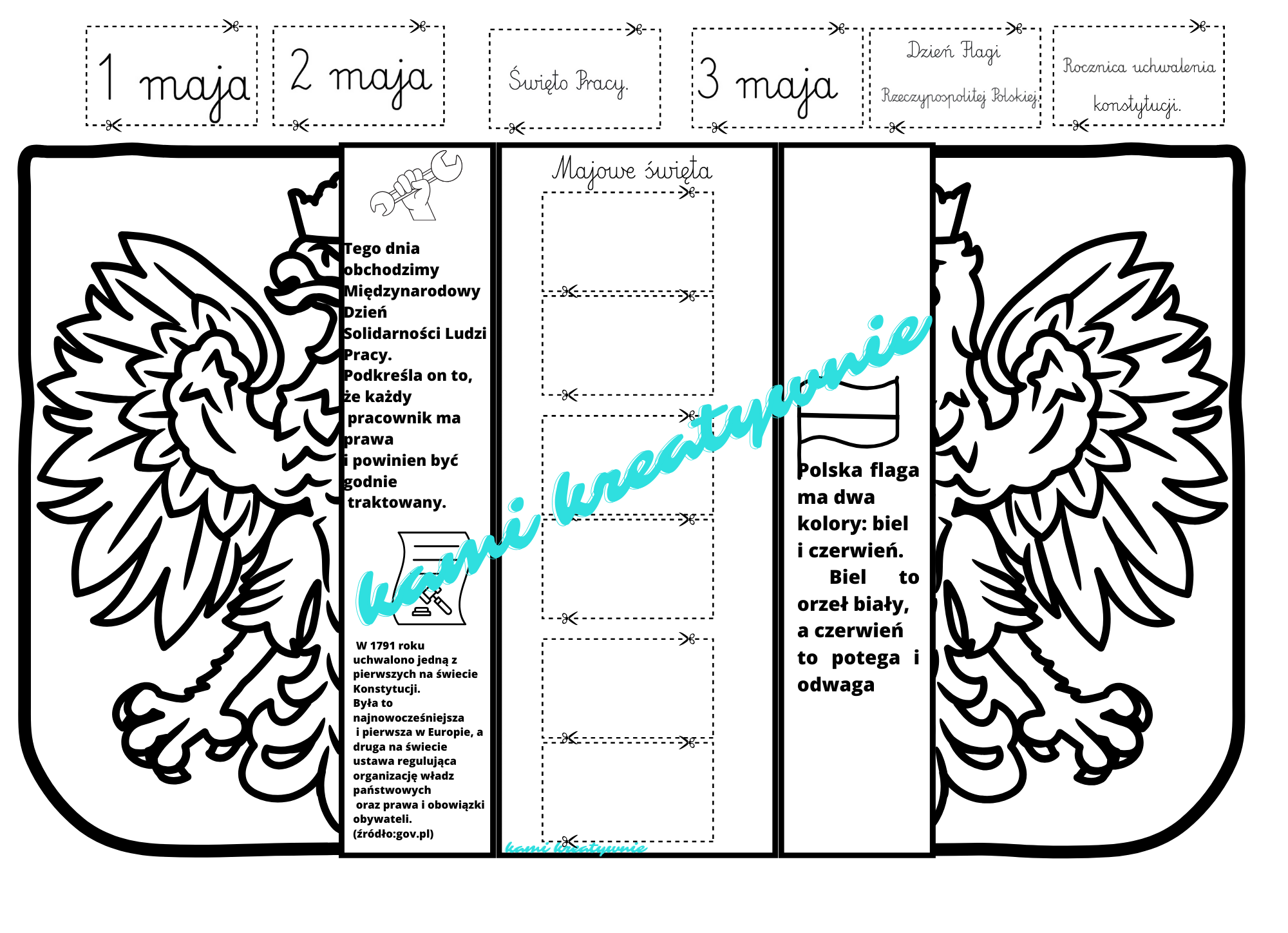 Polska- wklejeczki składane- e-book - obrazek 4