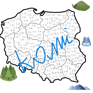 Polska geograficznie- mnożenie-e-book