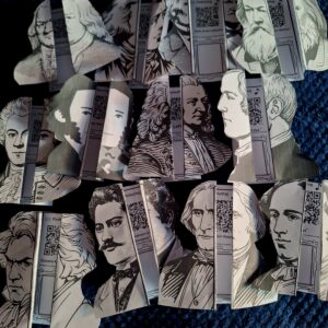 Wielcy kompozytorzy- wklejki 3D