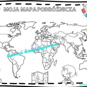 Mapa podróżnicza- Polska/Świat- e-book