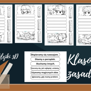 Klasowe zasady-wklejka składana
