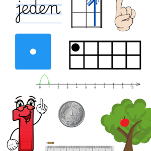 Cyfry- e-book z planszami a4