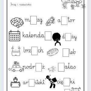 Karty z ortografią- e-book