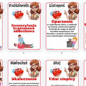 Pierwsza pomoc- plansze edukacyjne