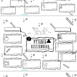 Części mowy- sketchnotki