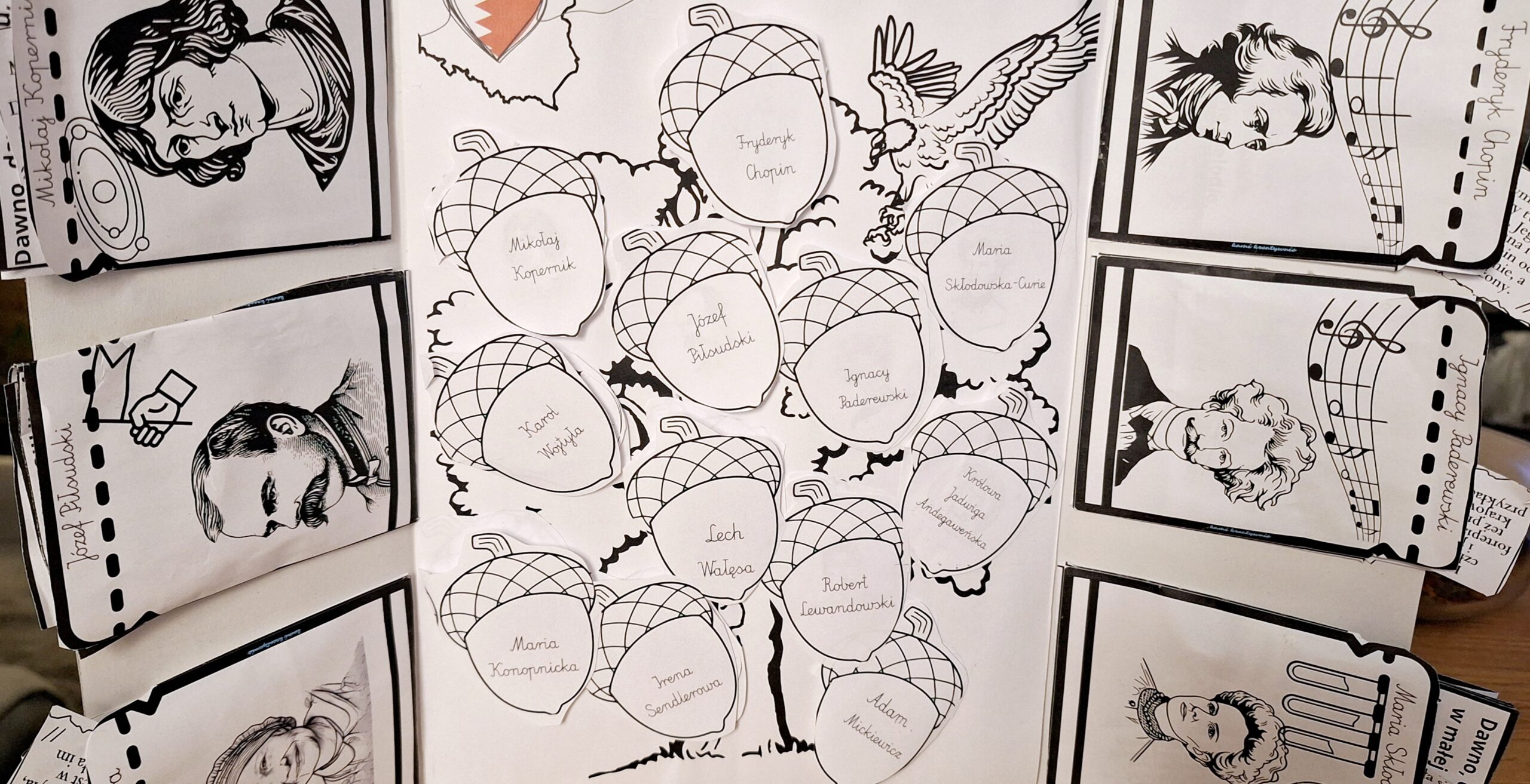 Lapbook - Sławni Polacy. Sławne Polki- e-book - obrazek 3