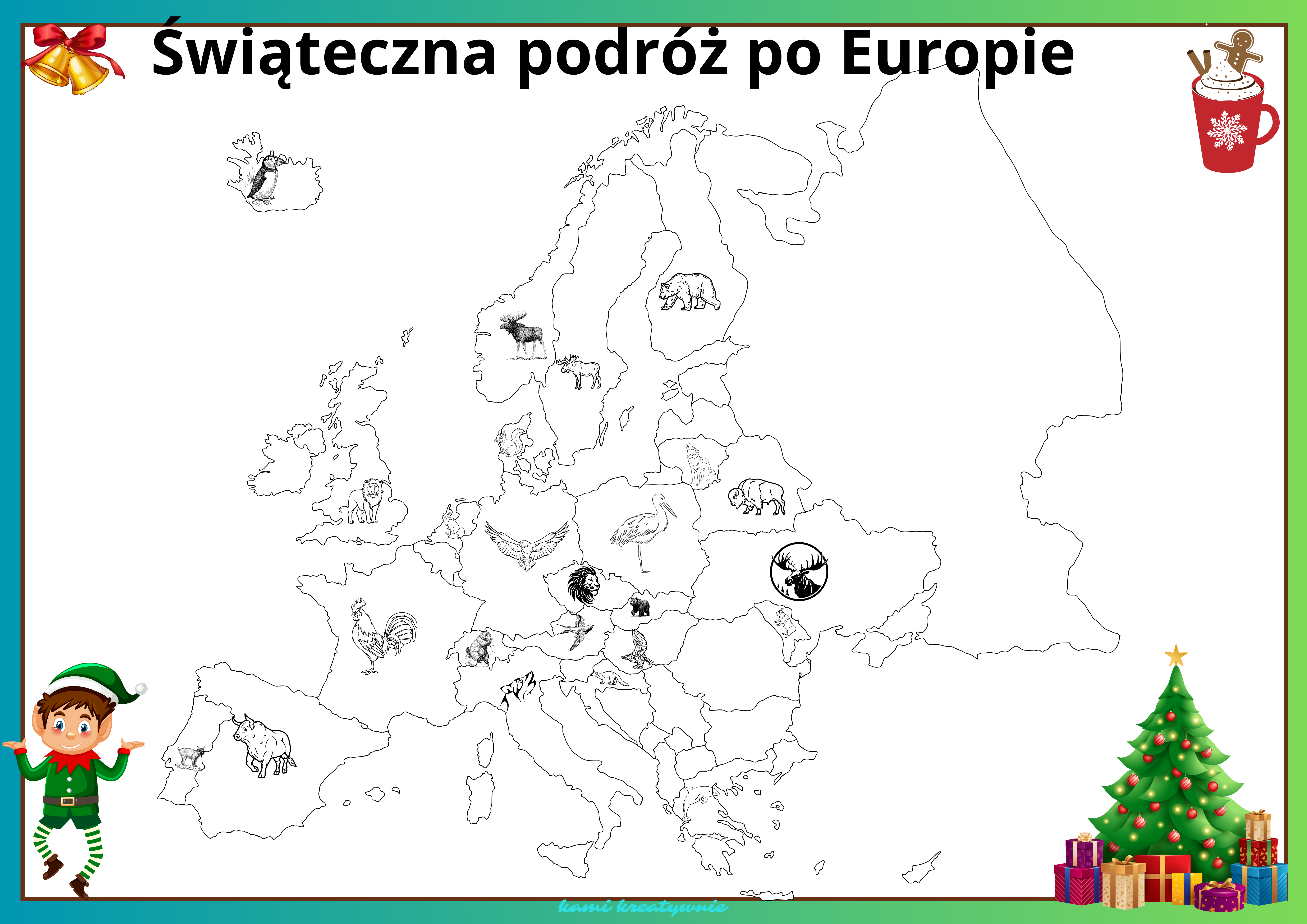 Świąteczna podróż po Europie- kalendarz adwentowy - obrazek 3