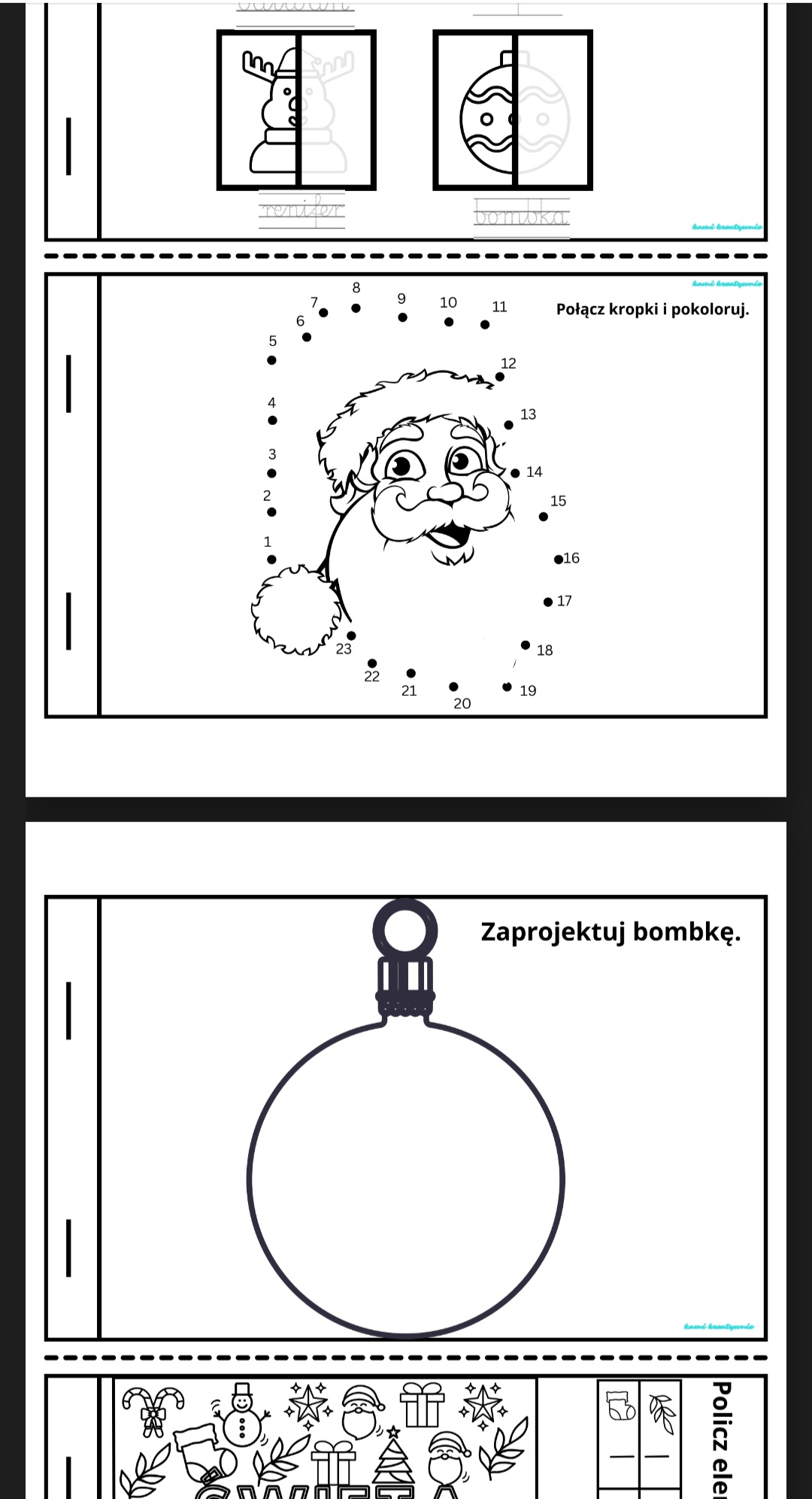 Świąteczne książeczki- skończyłem/skończyłam... klasa 1- e-book - obrazek 2
