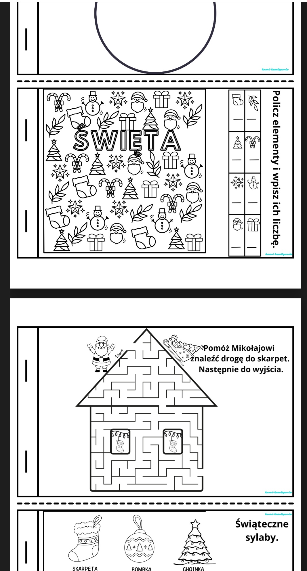 Świąteczne książeczki- skończyłem/skończyłam... klasa 1- e-book - obrazek 4