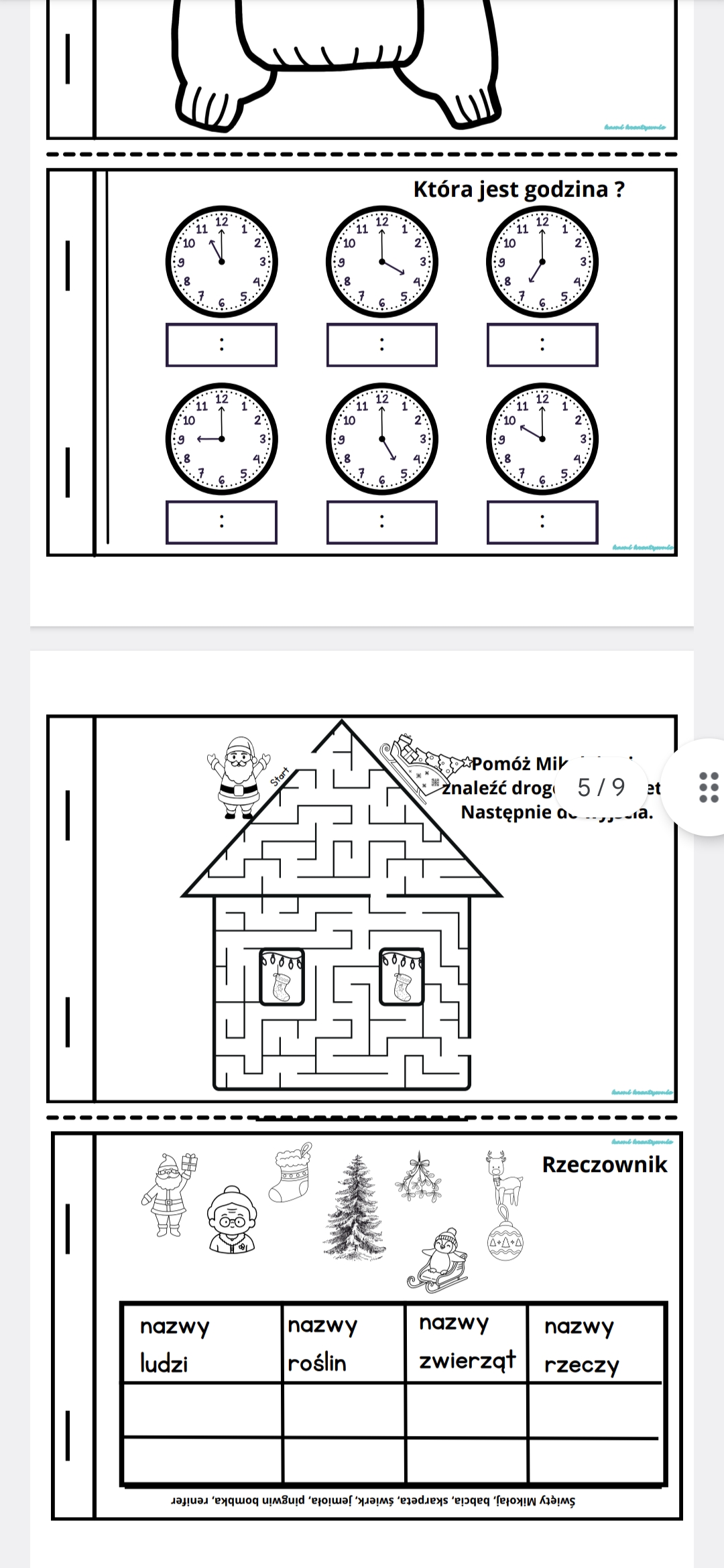 Świąteczne książeczki- skończyłem/skończyłam... klasa 2- e-book - obrazek 3