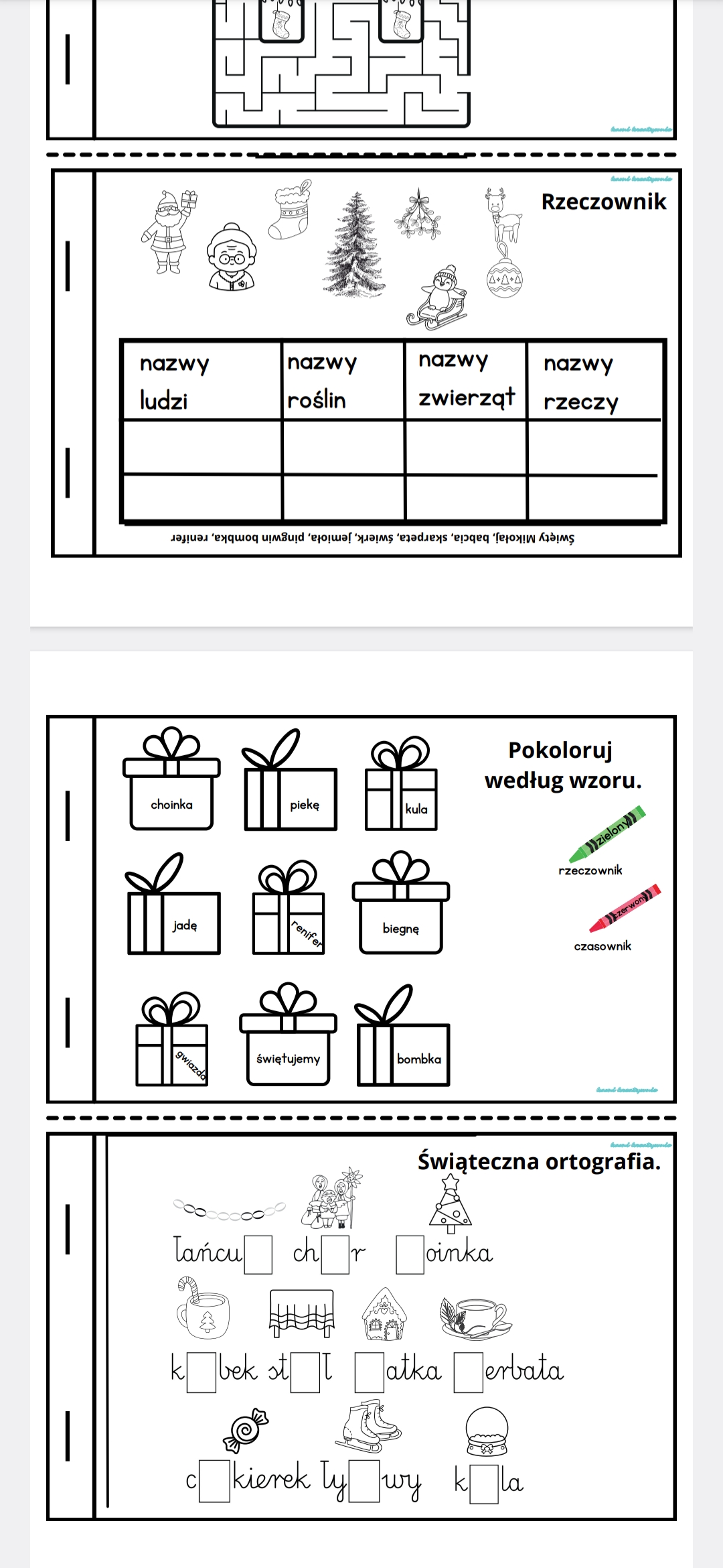 Świąteczne książeczki- skończyłem/skończyłam... klasa 2- e-book - obrazek 4