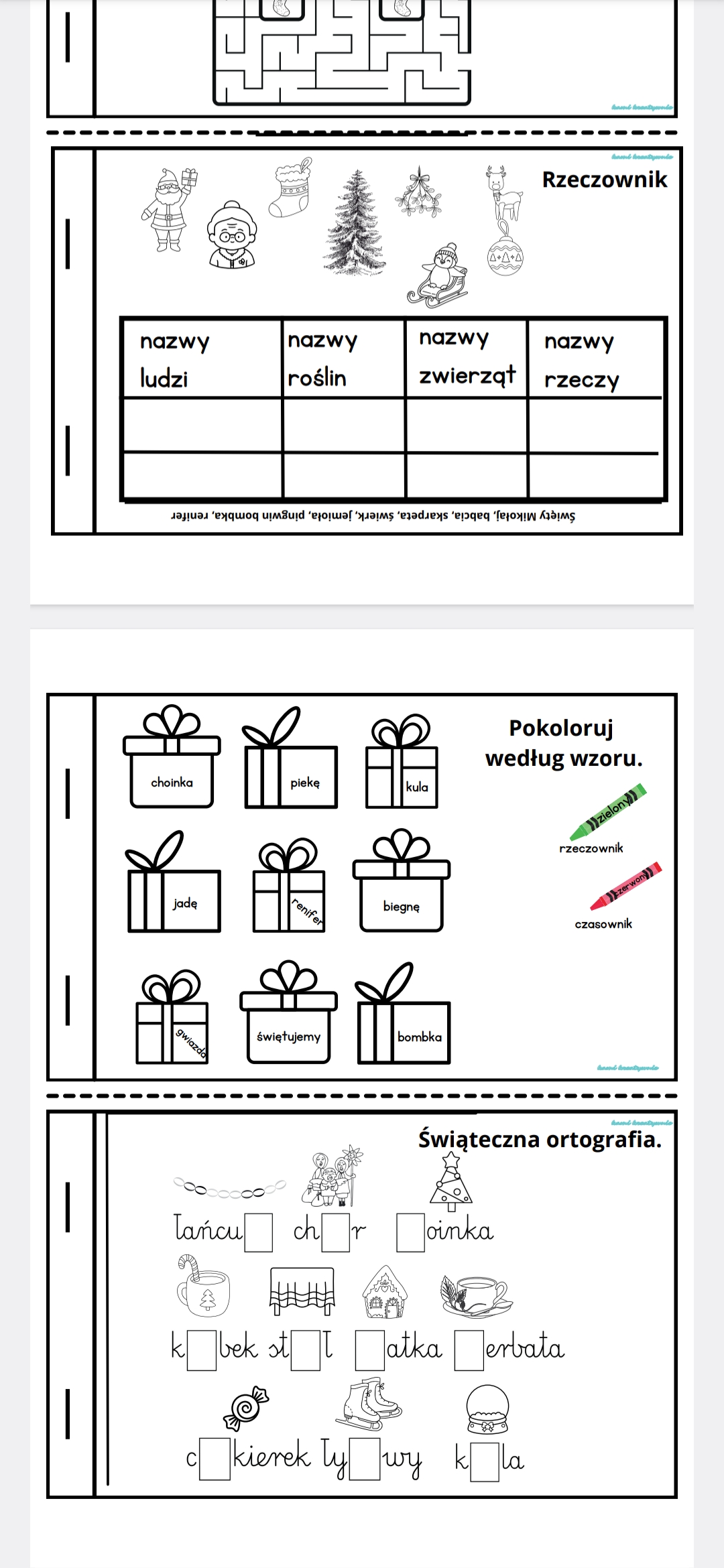 Świąteczne książeczki- skończyłem/skończyłam... klasa 2- e-book - obrazek 5