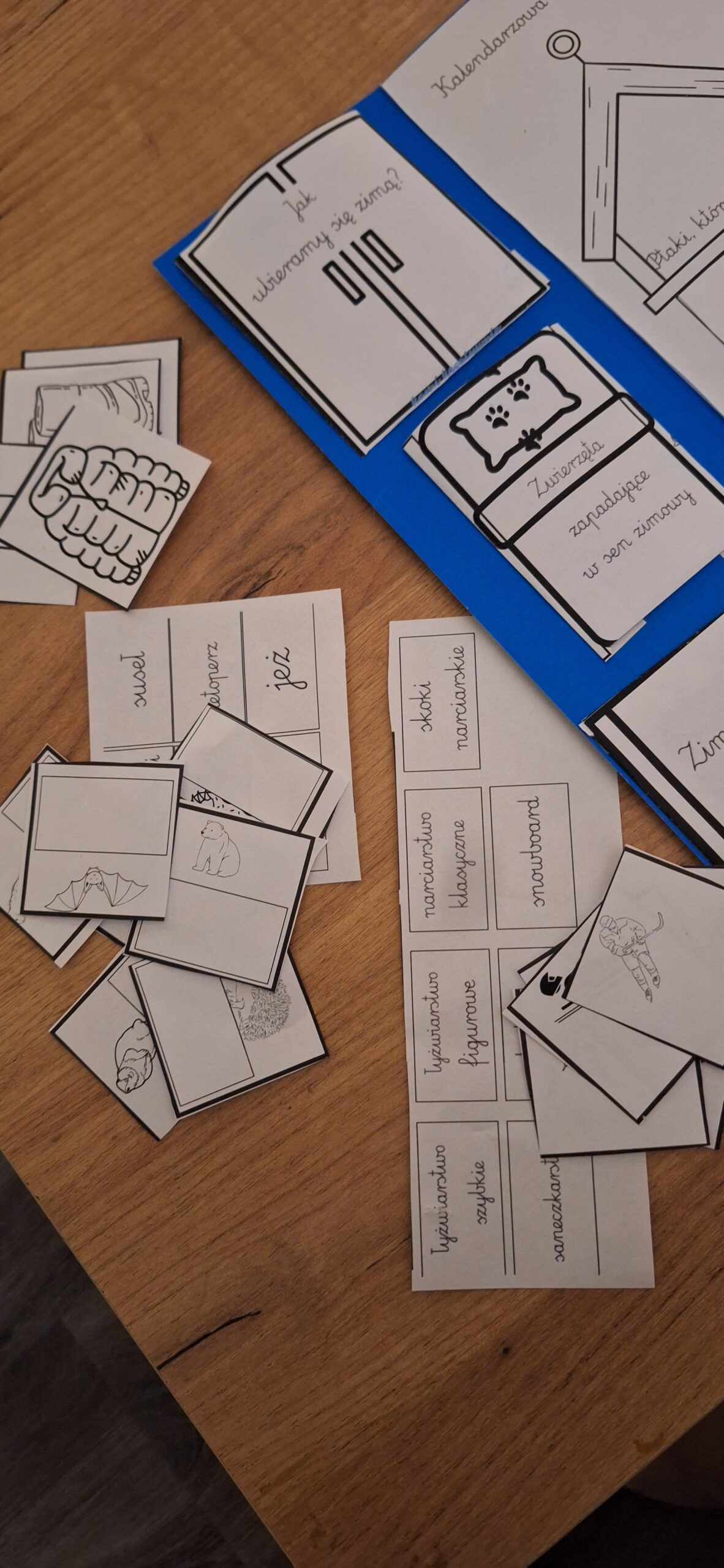 Zima- lapbook - obrazek 8