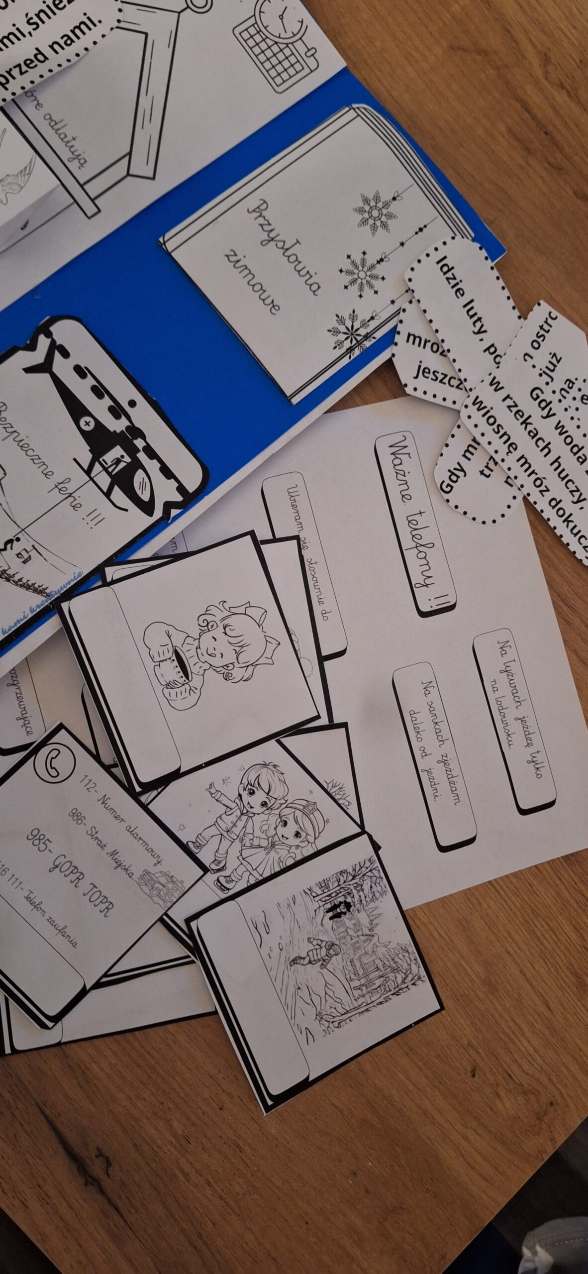 Zima- lapbook - obrazek 7