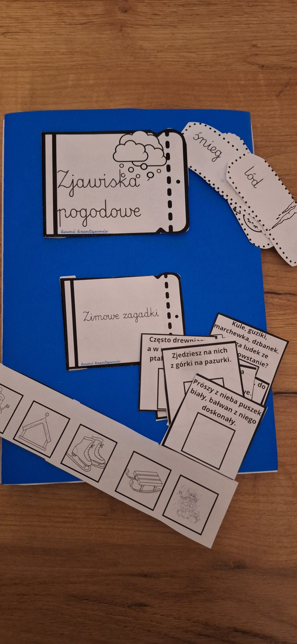 Zima- lapbook - obrazek 6