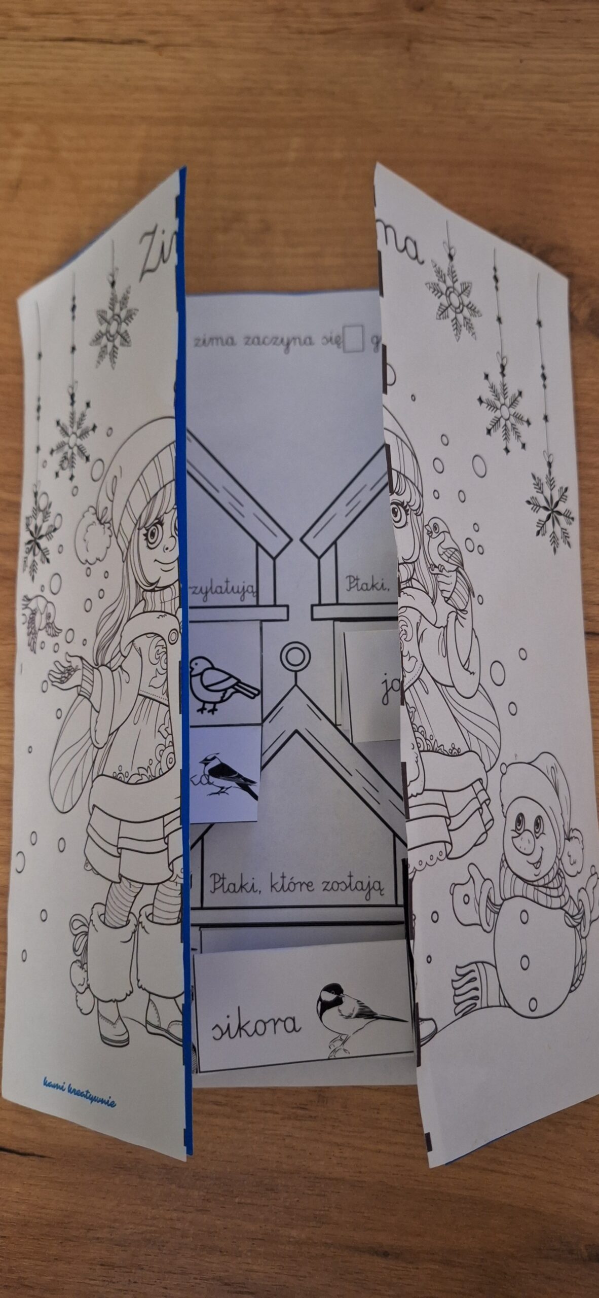 Zima- lapbook - obrazek 4