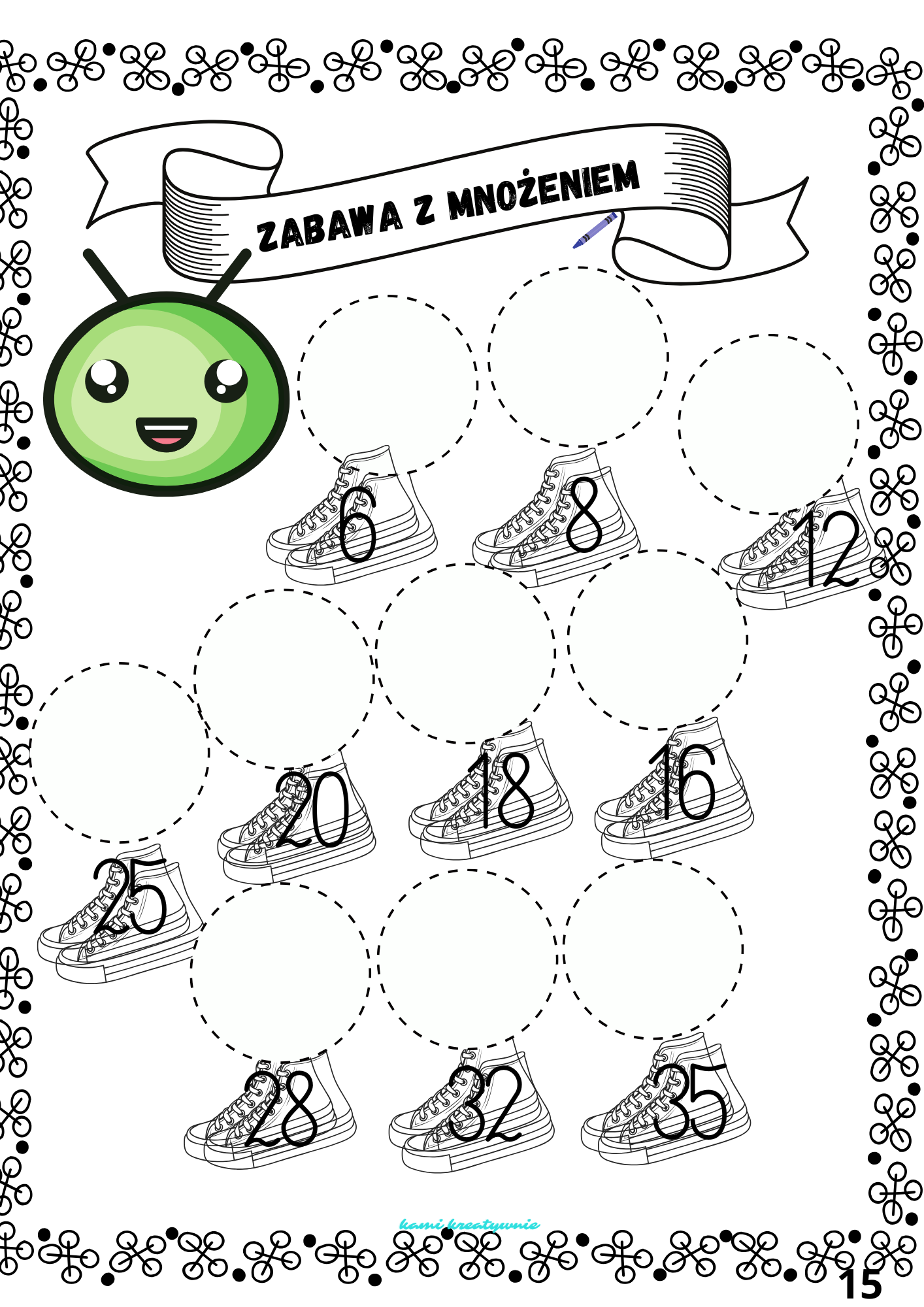 Zabawa z mnożeniem- e-book