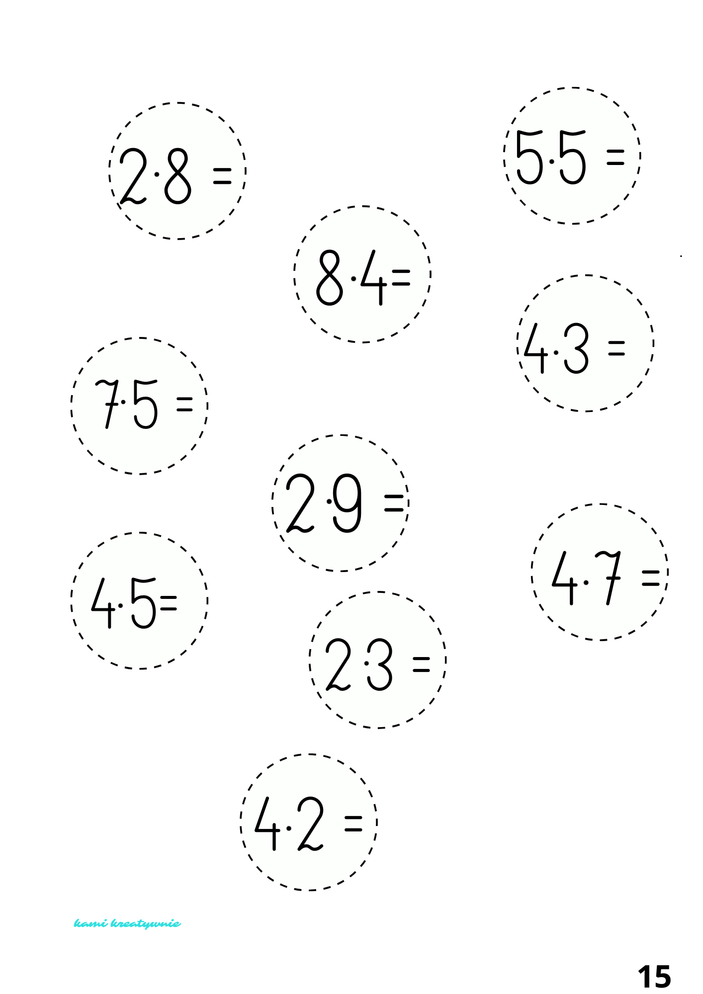 Zabawa z mnożeniem- e-book - obrazek 2