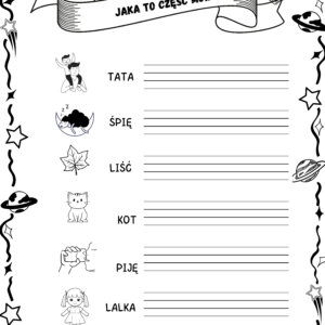 Jaka to część mowy?