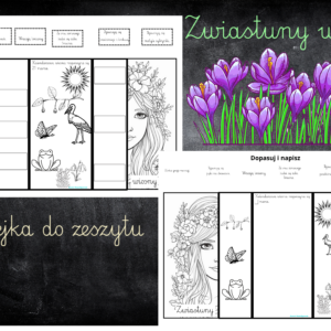 Zwiastuny wiosny- wklejki
