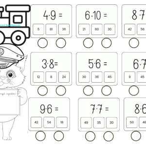 Mnożenie i dzielenie 5-minutówki- e-book