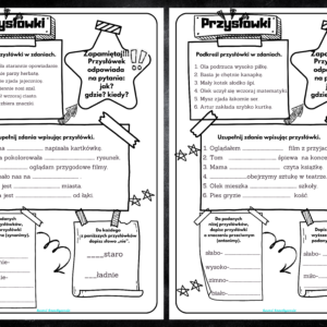 Przysłówki- zadania