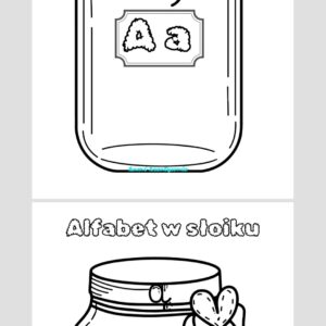 Alfabet w słoiku- e-book