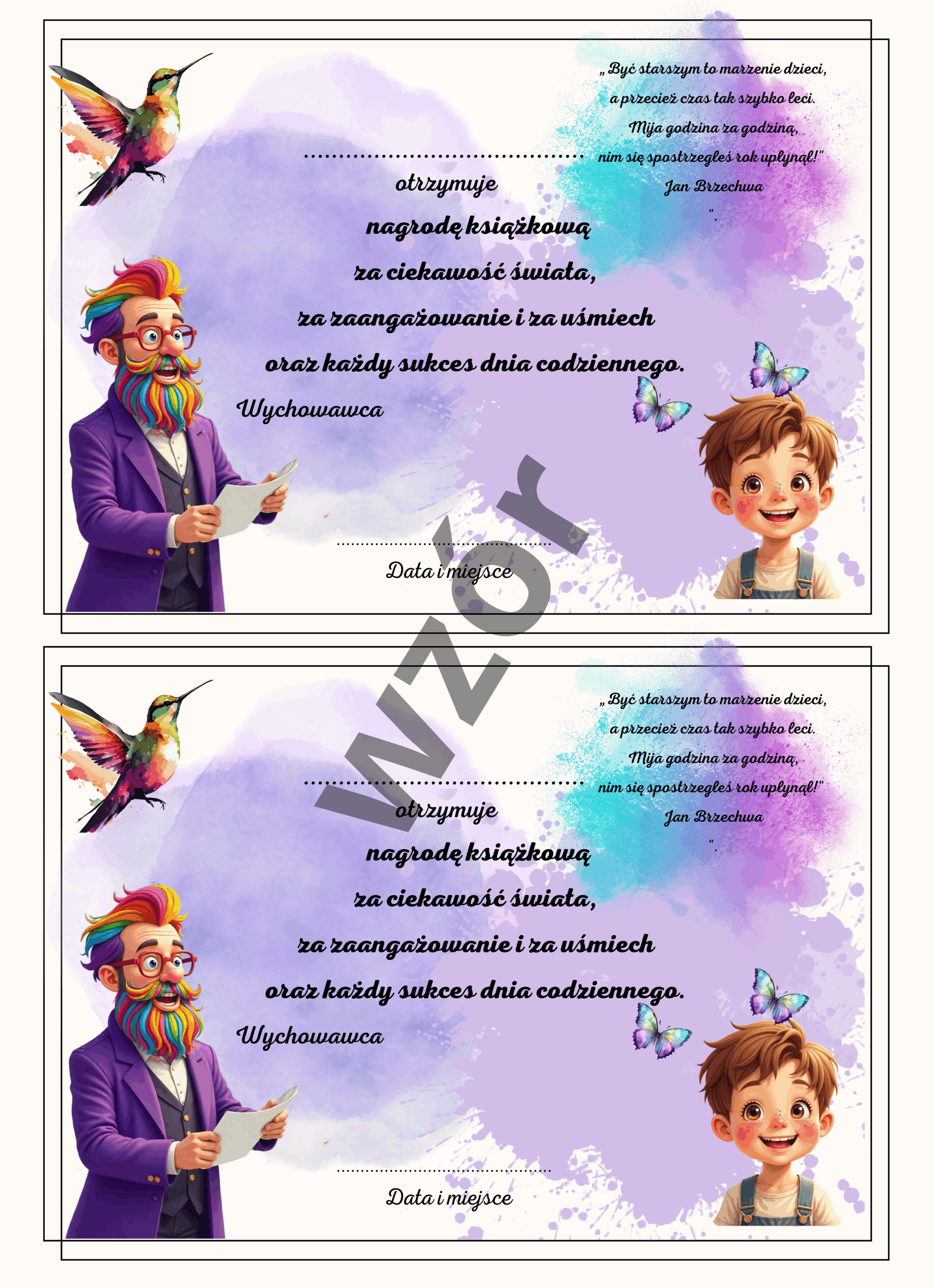 Kleks - wkładki do edycji doc., docx.