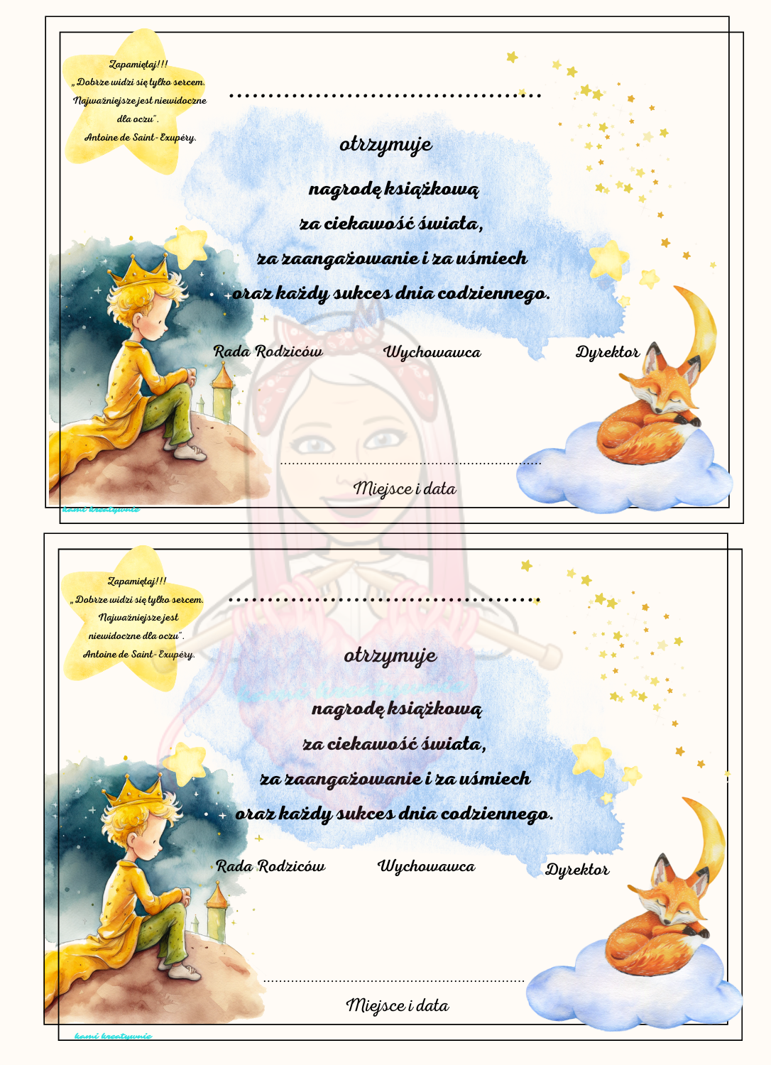 Wkładki i podziękowania - obrazek 6