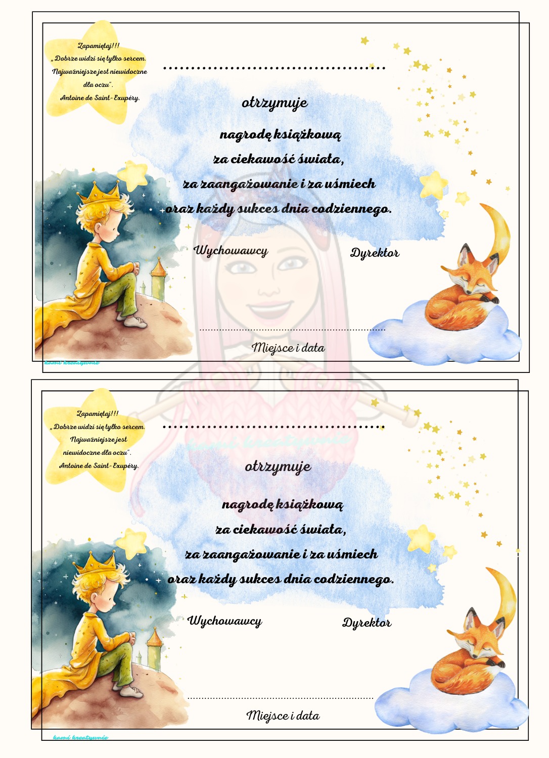 Wkładki i podziękowania - obrazek 3