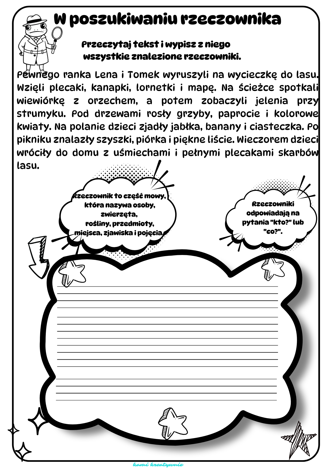 W poszukiwaniu rzeczownika- e-book